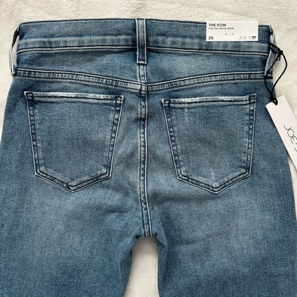 JOE'S The Icon Rookie Mid Rise Skinny Ankle Stretch Jeans--25 - Picture 11 of 16